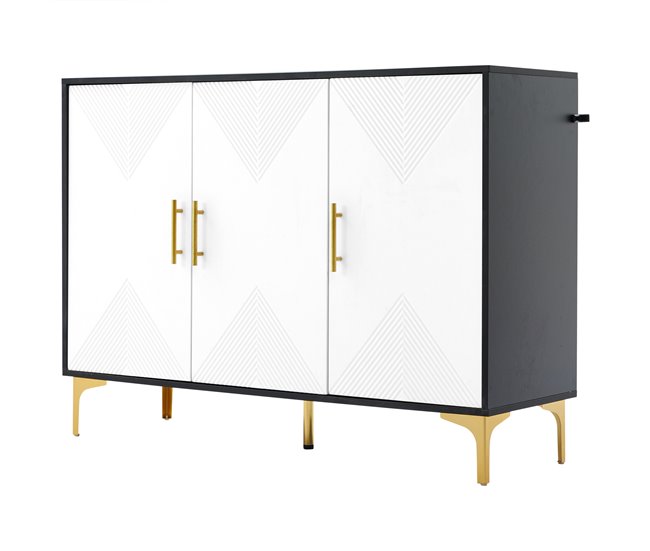 Aparadores Branco/ Preto