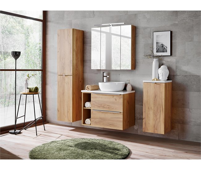 ARMÁRIOS LATERAIS CAPRI 35 Branco
