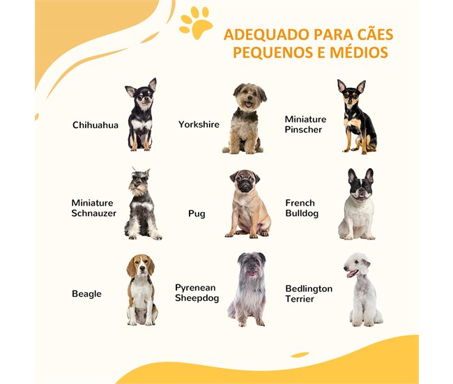 Barreira de Segurança Aço, PA PawHut Preto