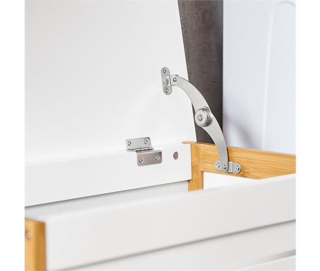 Cesto de roupa suja FSS66-WN SoBuy Branco