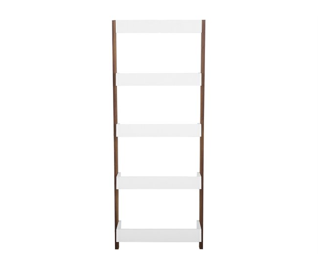 Beliani Estante MOBILE TRIO 65 Branco