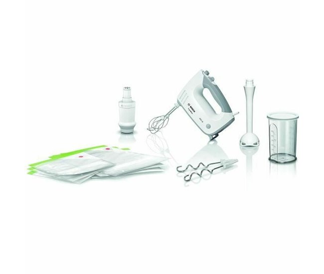 Batedeira de Mão Multifunções com Acessórios ErgoMixx Beater Branco