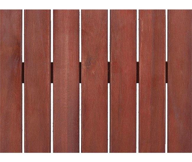Beliani Mesa de apoio TOSCANA Vermelho