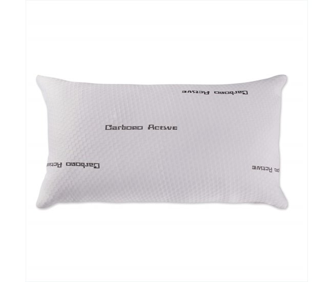 Cobertura viscoelástica de carbono ativo Cobertura de carbono ativo 80x34 Branco Veta