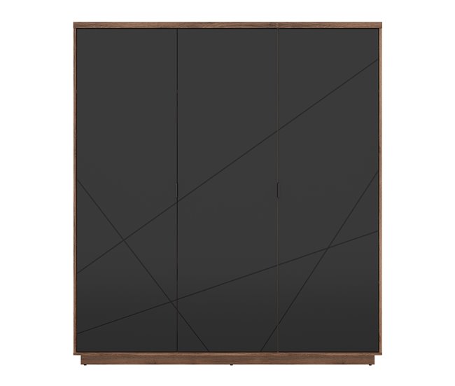 Armário de 3 portas Sven 180 Branco