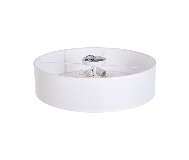Beliani Iluminação de tecto MAGNO Branco