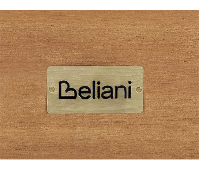 Beliani Mesa de refeição SASSARI 90x180 Madeira Clara