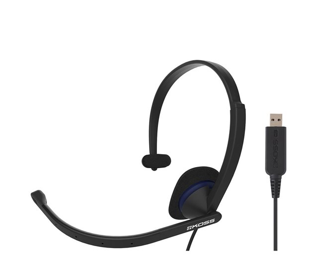 Auscultadores com Fio KOSS CS195 USB Preto