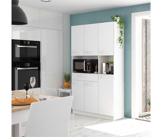 Louceiro de cozinha CONFO BASIC Branco Branco