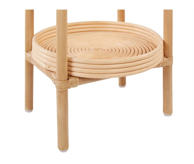 Beliani Mesa auxiliar TROOLIE Natural