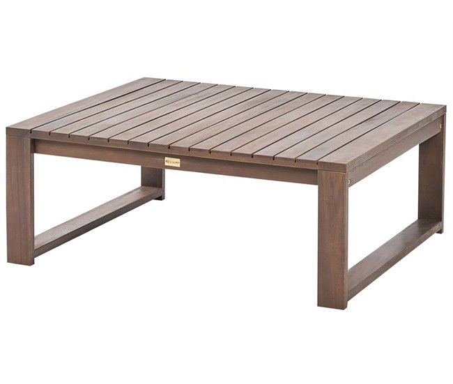Beliani Conjunto lounge Madeira de acácia com certificado FSC® TIMOR Madeira