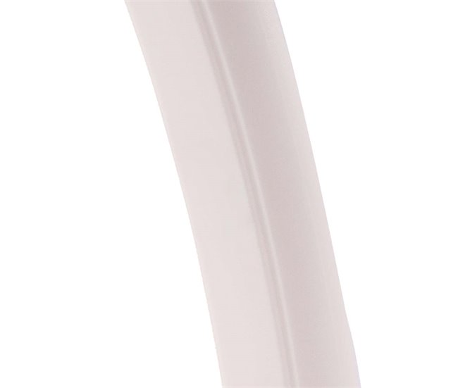 Starmatrix RIO 22 litro H 226 cm polietileno curvo chuveiro solar com lavagem de pés, Branco Branco