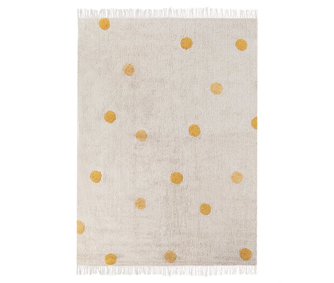 Beliani De pelo corto DARDERE 140x200 Bege