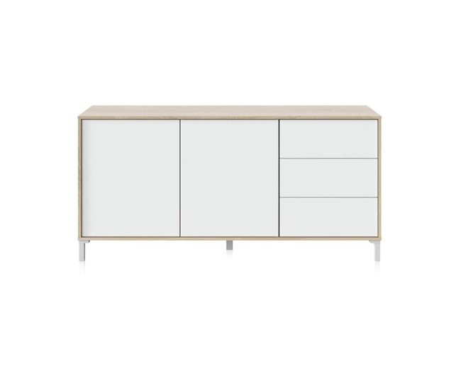 Aparador Lea 154 Cinzento/Natural