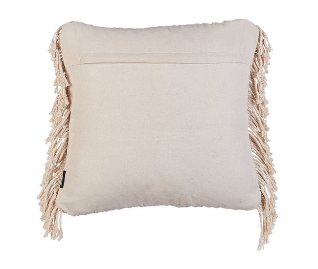 Beliani Almofada decorativa BESHAM 45x45 Bege