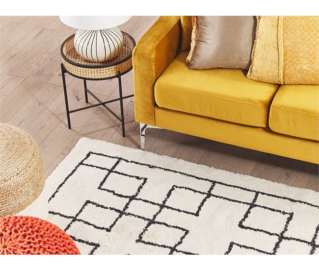 Beliani Pelos curtos TURHAL 160x230 Bege