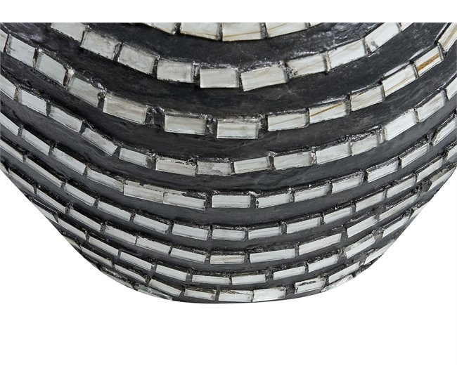 Beliani Jarro decorativo KUALU Preto