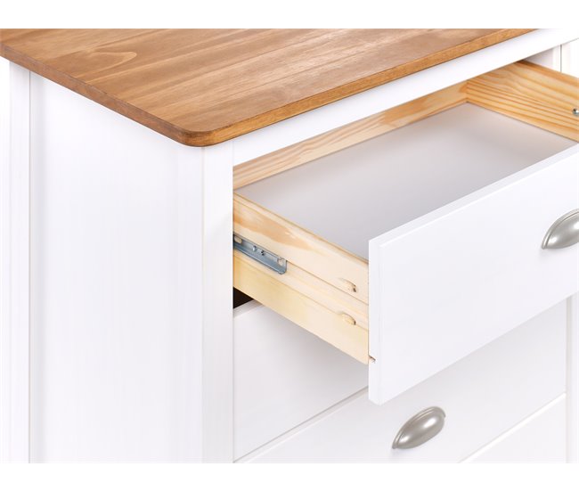 Beliani Aparador SHILLINGTON 150 Branco