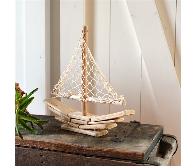 Figura BARCO MADERA marca DECORIS Madeira
