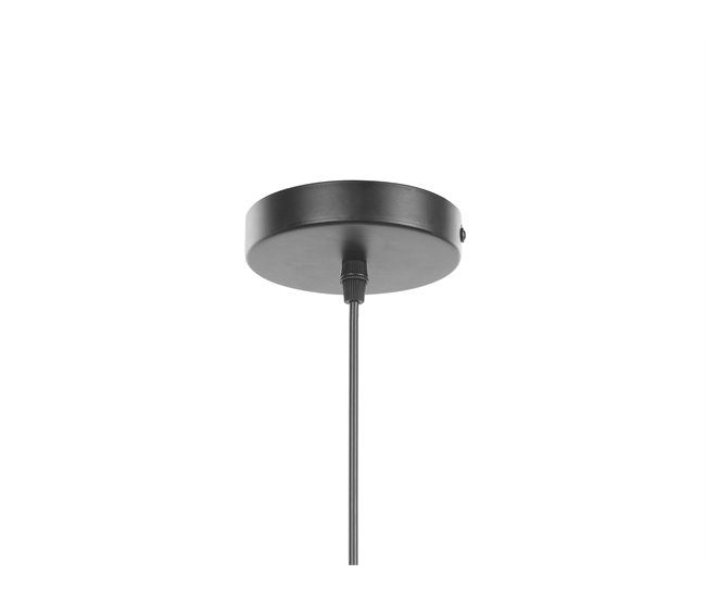 Beliani Candeeiro de tecto JAVARI Castanho