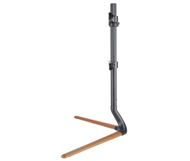 Suporte de chão Ystad para TV máx. 40 kg [pro.tec] Preto/ Madeira