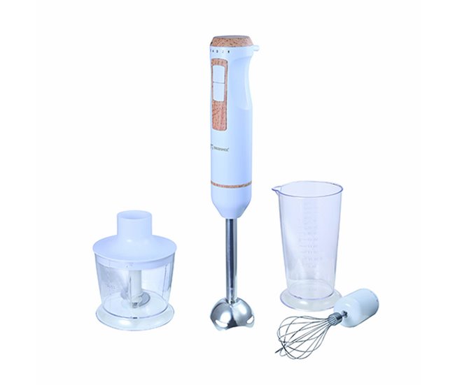 Batedeira de Mão Multifunções com Acessórios Naturally Branco