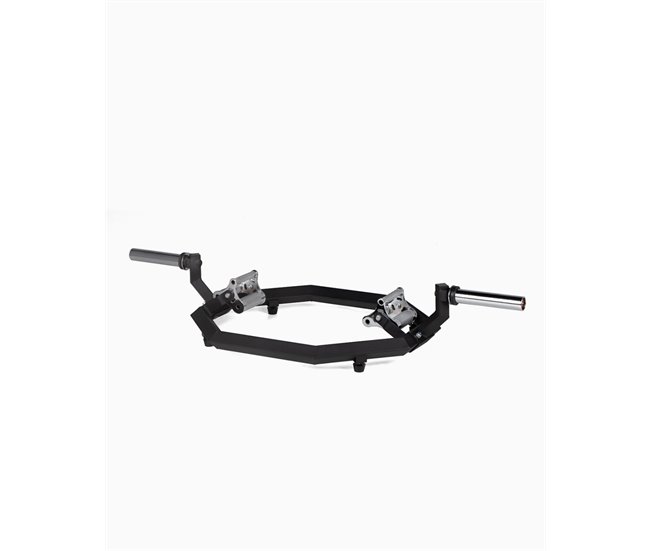 Barra Olímpica Hexagonal Trap Bar - BOOMFIT Preto