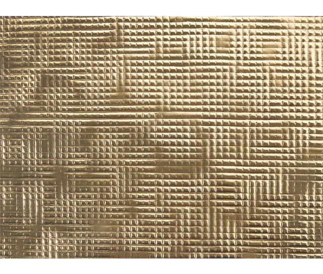 Beliani Prato decorativo DEORIA Dourado
