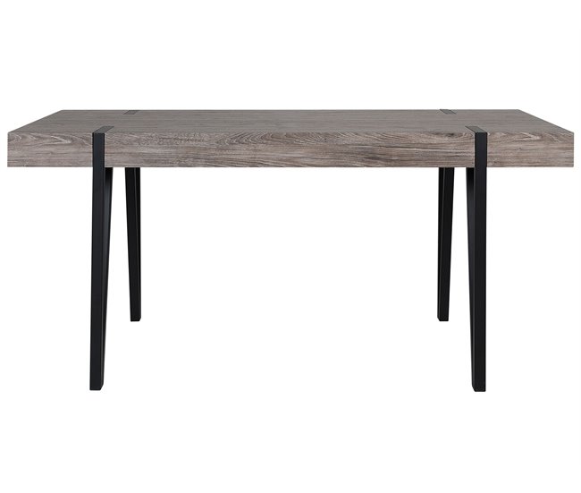 Beliani Mesa de jantar ADENA 90x180 Carvalho