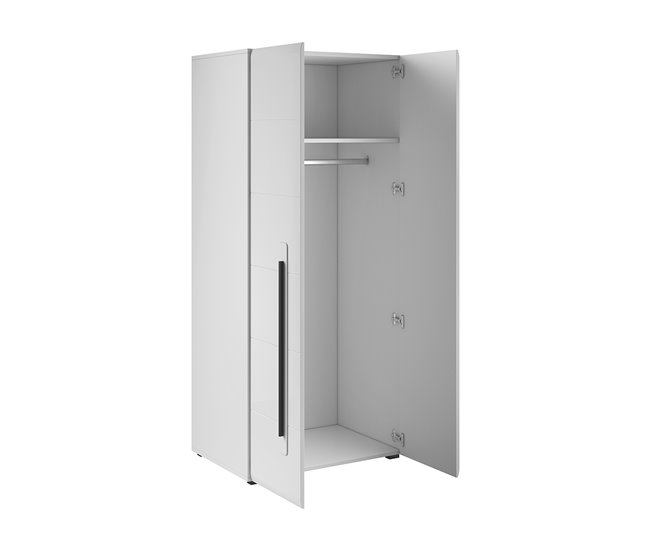 Armário de 2 portas Louis Branco