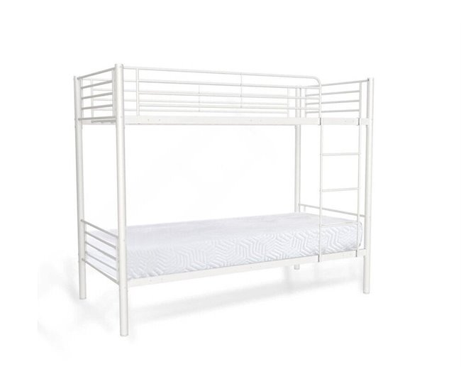 Beliche Duplo Metálico 98x201 Branco