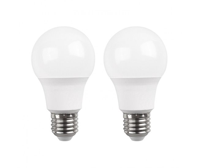 Pack de 2 lâmpadas LED padrão Raydan Home Branco