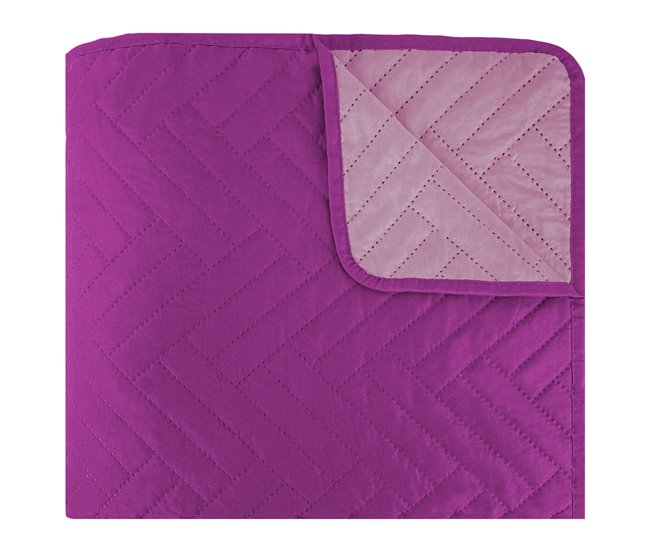  Acomoda Textil - Colcha e capa de almofada Bouti termosselada reversível 
