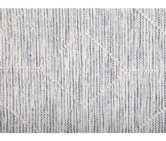 Beliani Entrelaçado EDREMIT 80x150 Cinza