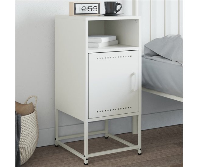 Soluna Home - Mesitas De Noche Jacek 39 Branco