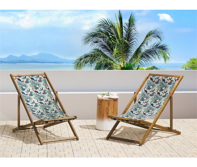 Beliani Cobertura para cadeira de jardim ANZIO/AVELLINO Multicor