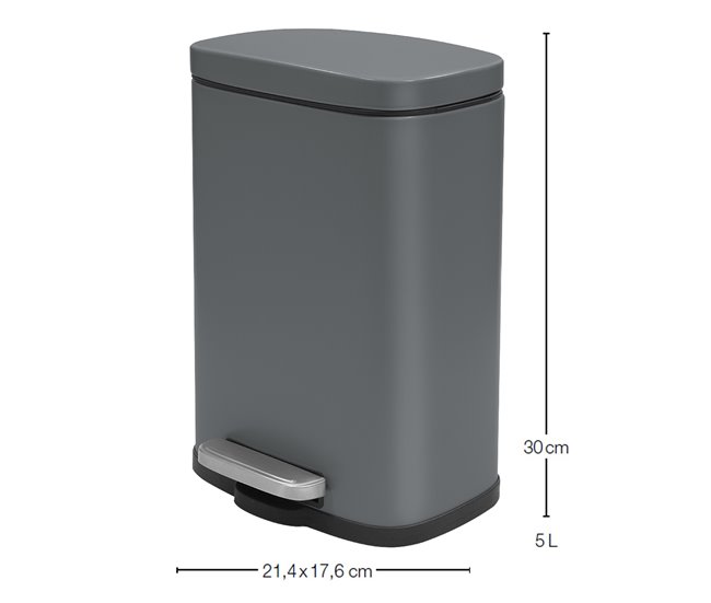 Pedal Paper 5 L Cinza