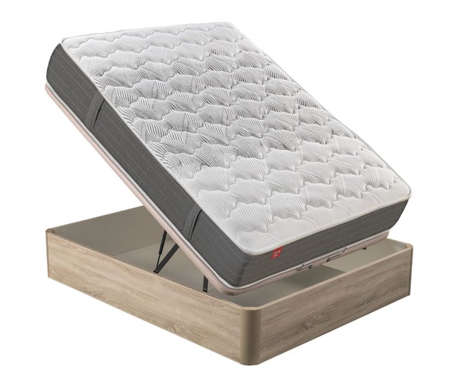 Colchão DREAMLIGHT 8K PIKOLIN molas fio contínuo Normablock com sommier grátis Pikolin color natural 