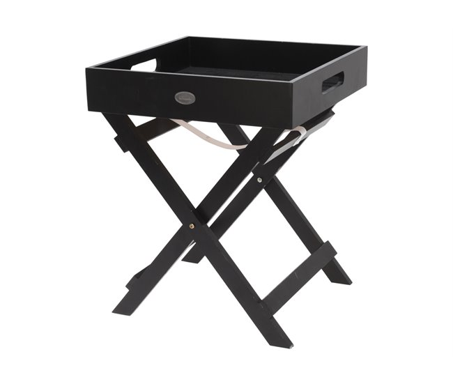 Suporte para plantas 36x30x30 cm Preto