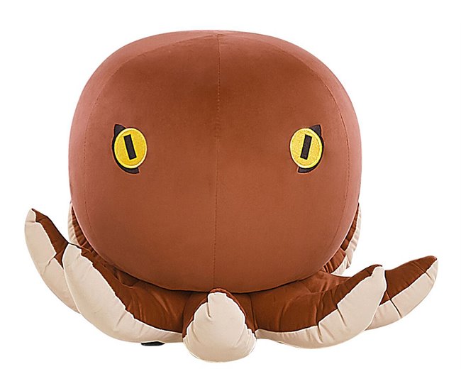 Beliani Pufe animal OCTOPUS Dourado