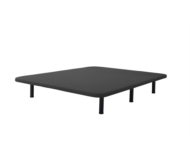 Estrado de cama revestimento 3D preto 