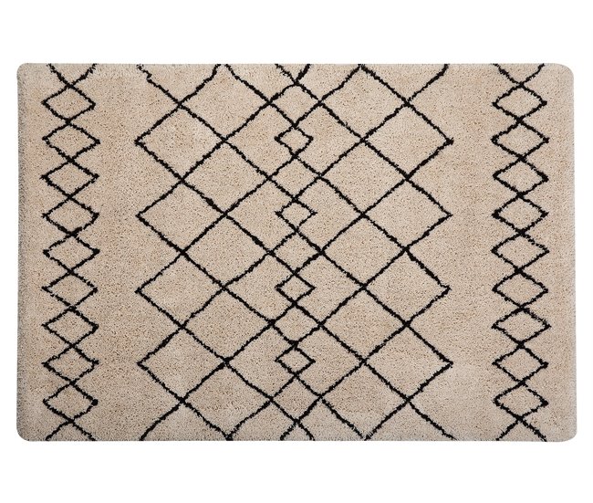 Beliani Pelos curtos HAVSA 160x230 Bege
