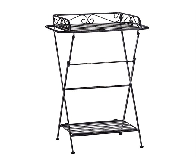 Beliani Mesa de apoio ANCUD 35x40 Preto