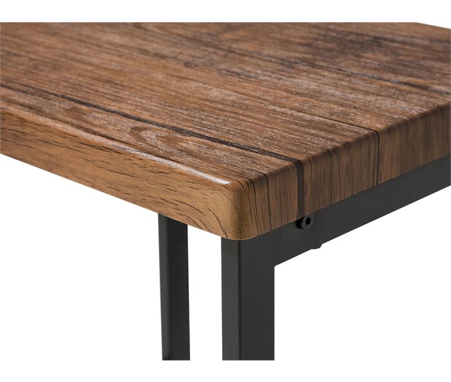 Beliani Conjunto de comedor ARLINGTON Preto