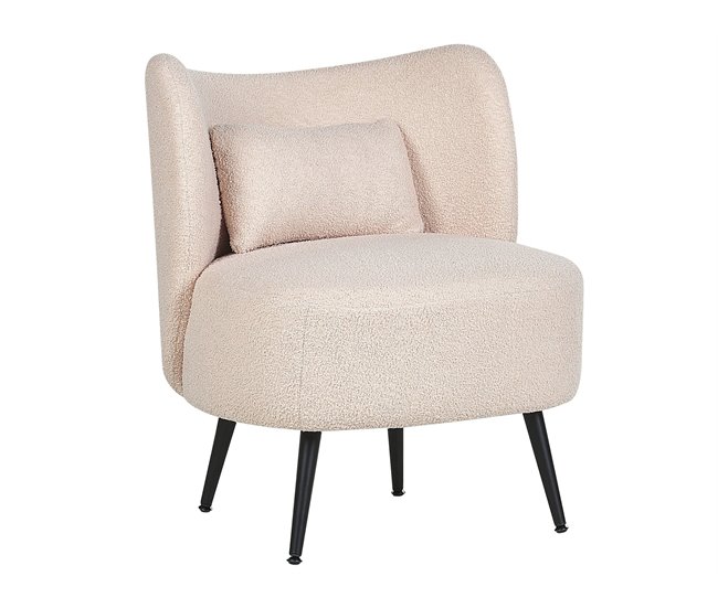 Beliani Poltrona OTSBY Bege