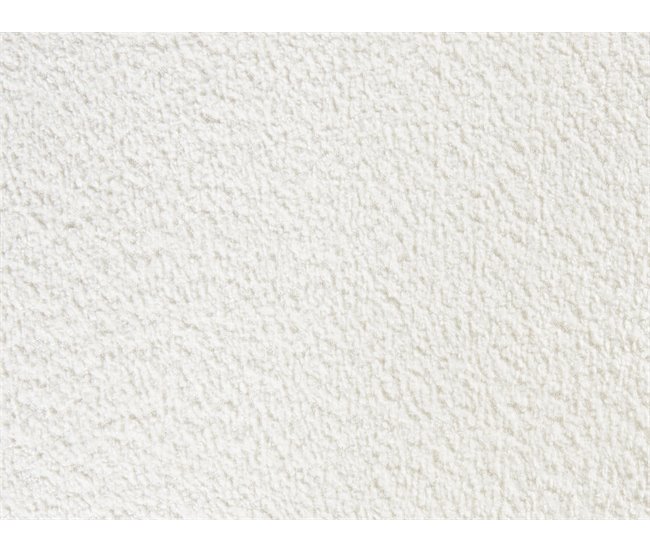 Beliani Banco de cama Chenille WARREN 100x40 Branco