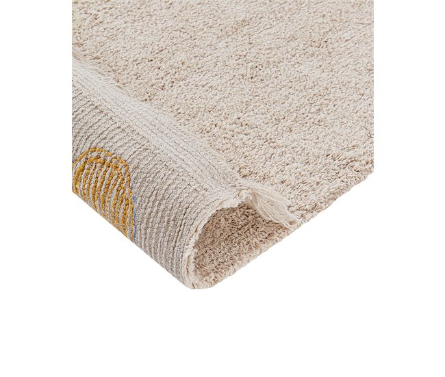 Beliani De pelo corto DARDERE 140x200 Bege