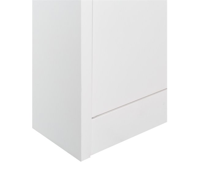 Beliani Armário de escritório FELDSPAR Branco