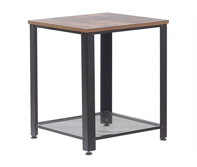 Beliani Mesa de jantar AVIS 45x45 Castanho
