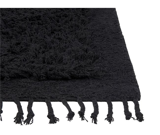 Beliani Shaggy (pelos longos) BITLIS 140x200 Preto